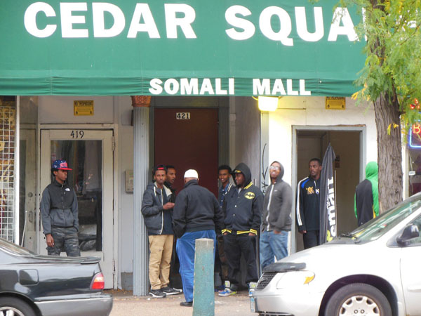 Blacks and Somali Mall