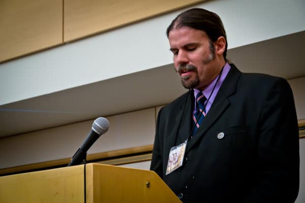 Keith Preston speaking at NPI.