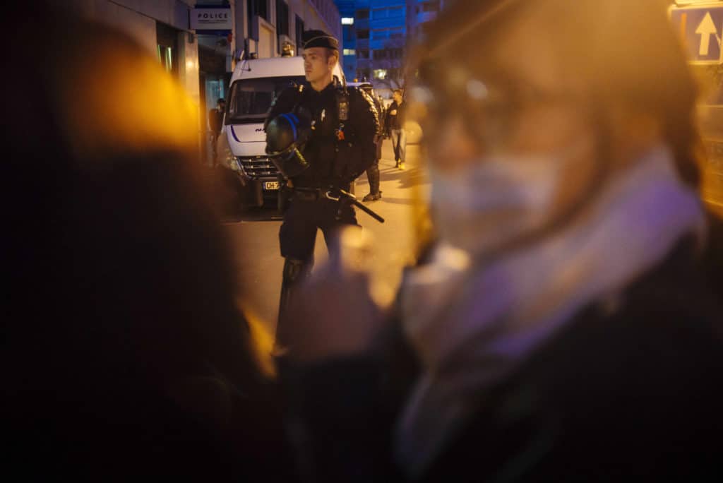 Chinese community in France Protest Police Brutality in Paris