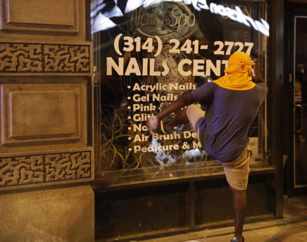 Blacks Smash Windows
