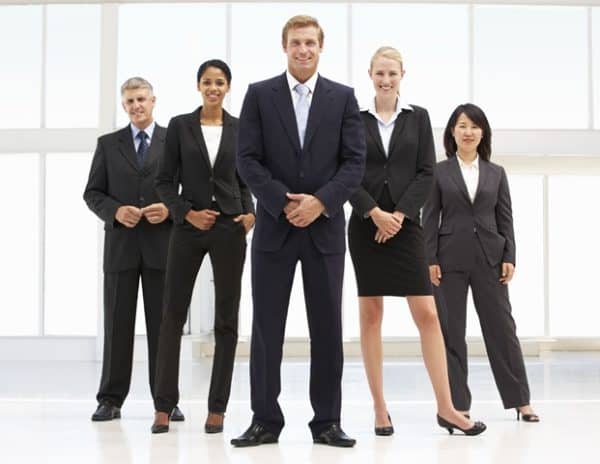 White Collar Diversity Photo