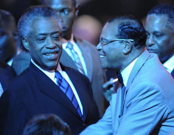 Louis Farrakhan and Al Sharpton
