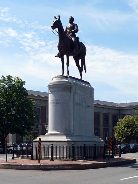 Stonewall Jackson Monument in Richmond, VA