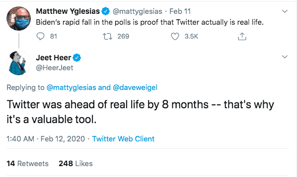 Twitter and Joe Biden