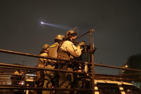 Cops Move In During LA Riots 2020