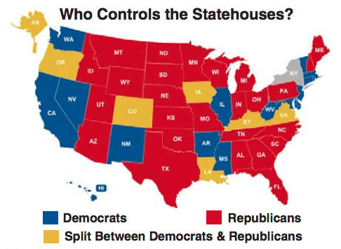 2010 Statehouse Control