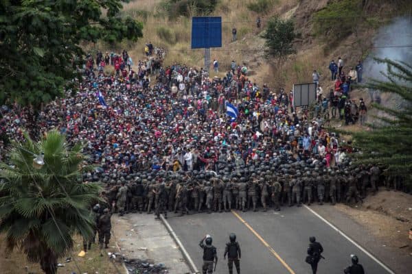 Honduran migrants