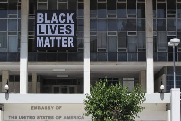 Black Lives Matter American Embassy