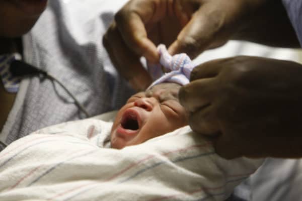 Screaming Black Baby