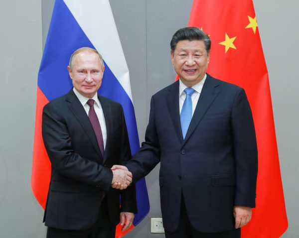 Xi Jinping and Vladimir Putin