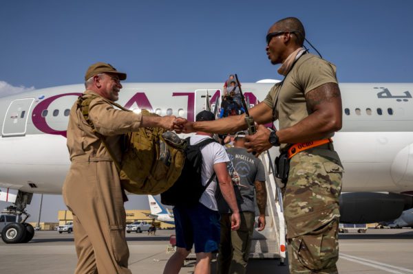 Americans Flee Afghanistan