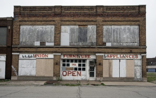 Boarded up in Gary, IN