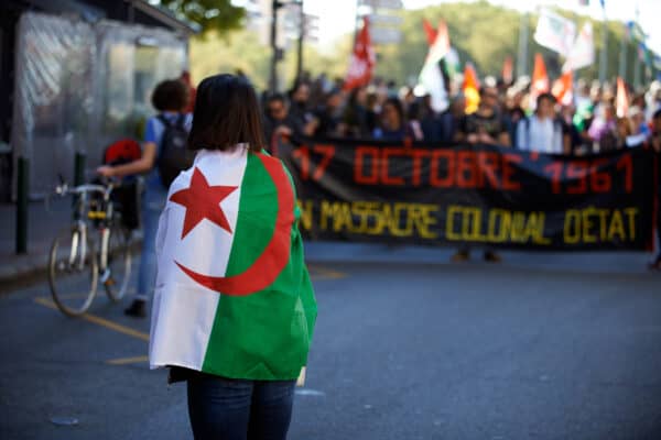 French Muslims Protest