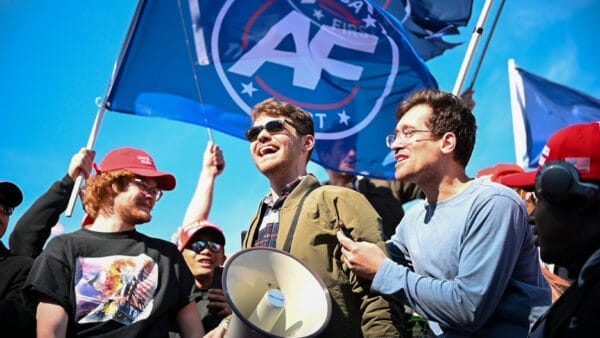 Nick Fuentes at the Million MAGA March